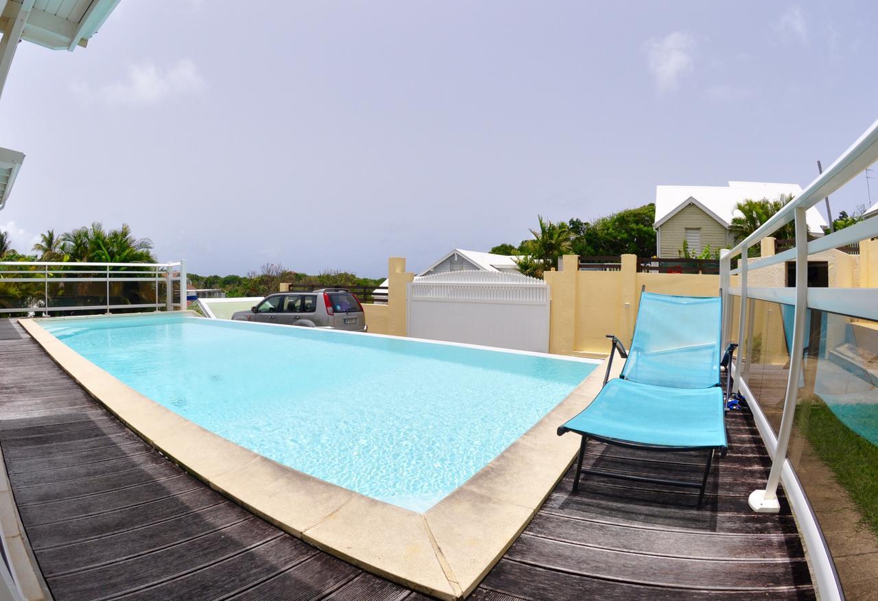 Petit Havre De Paix - Piscine Et Plage A Pied Le Gosier  Luaran gambar